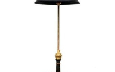 Chinoiserie Decorated Pole Floor Lamp