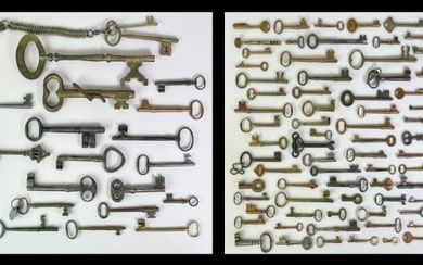 Collection of Antique Keys (90pc)