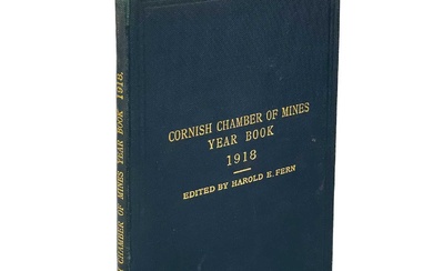 Cornish Chamber of Mines Year Book, 1918