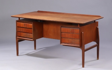 Danish furniture manufacturer. Teak desk from the 60s