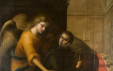 ESCUELA DE MURILLO (17th / 18th century) "St. John of