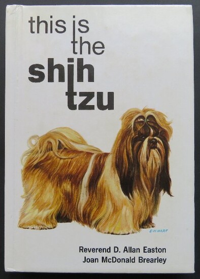 Easton and Brearley, Book of Shih Tzu 1980 illustrated