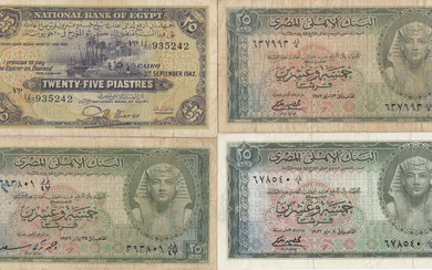 Egypt 25 Piastres 1940-56 (4)