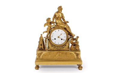 Empire mantel clock after Claude Galle c. 1800