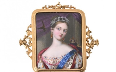 English School (circa 1837-38) Portrait of Queen Victoria