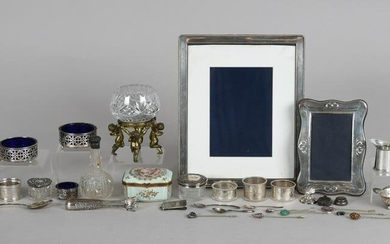 Estate Lot, Sterling, Porcelain, Glass