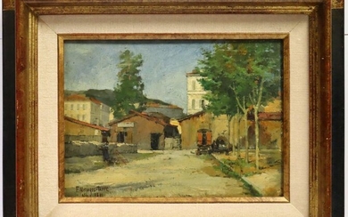 F. NATUREL-TAFFE - Ecole Niçoise du XIX th century