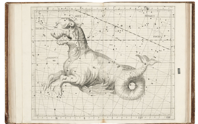 FLAMSTEED, John (1649-1719). Atlas coelestis. London: for the author, 1729.