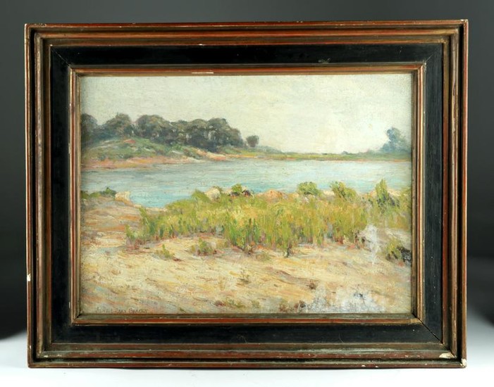 Framed 19th C. European Impressionist Painting
