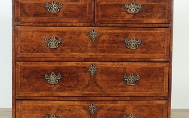 George II Style Inlaid Chest of Drawers