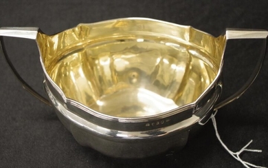 George III sterling silver sugar bowl London 1805, maker...