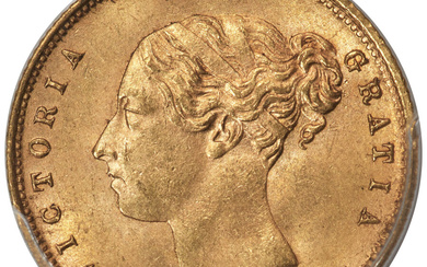 Great Britain: , Victoria gold 1/2 Sovereign 1877 MS64 PCGS,...