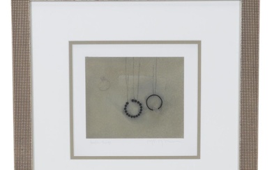 Greg Murr Pastel and Charcoal Drawing "Trouble Swings," 1999