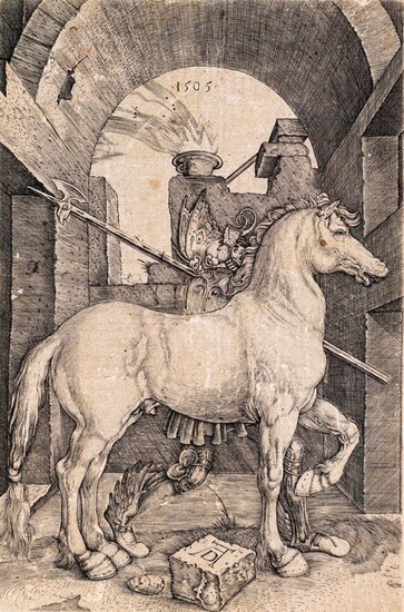 Il cavallo piccolo, 1505, Albrecht Dürer (Norimberga, 1471 - Norimberga, 1528)