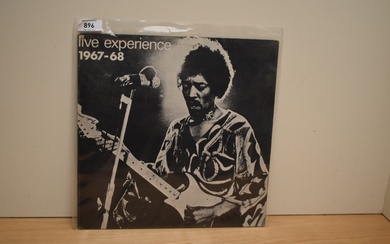'' Jimi Hendrix - live experience 1967-68 '' A rare private / promotional press album - vg+ / vg +