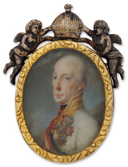 Josef Kreutzinger, Portrait of Emperor Francis I of Austria (1768-1835), circa 1820