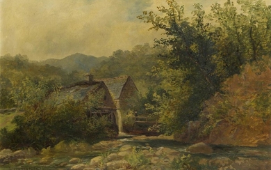 Joseph Ellis, British 1783-1848- Cottage on the...