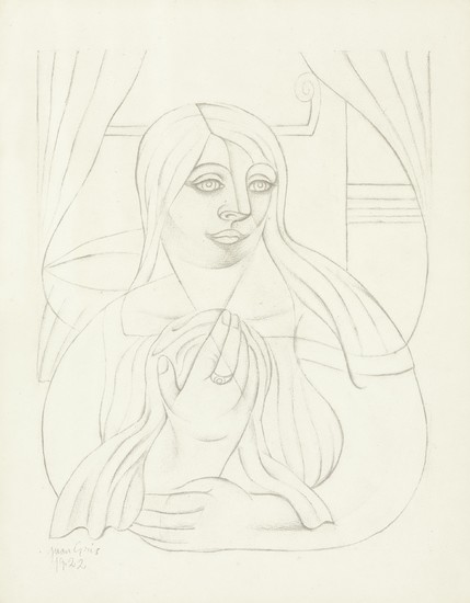 Juan Gris (1887-1927), Portrait de jeune fille