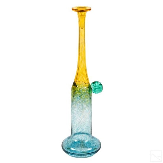 Kosta Boda SIGNED Bertil Vallien Art Glass Vase
