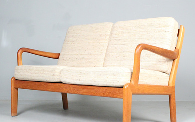 L. Olsen & Søn Møbelfabrik K/S. Two-seater/sofa, teak, Denmark, 1960s.