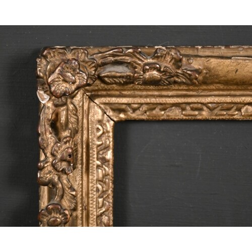 Late 18th Century French School. A Carved Giltwood Louis Fra...