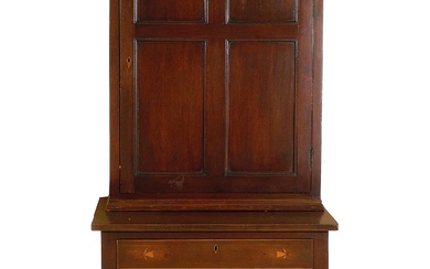 Late Federal Mahogany Cabinet on Stand