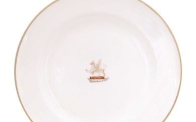 Lonsdale: A Set of Six Mintons Porcelain Dinner Plates, late...
