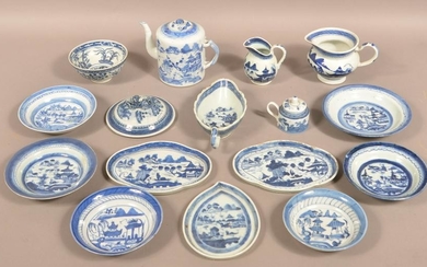 Lot of Antique/Vintage Canton Oriental Porcelain.