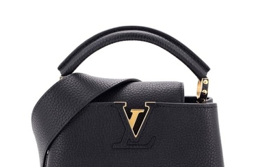 Louis Vuitton Capucines Bag Leather