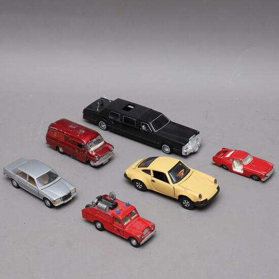 MODEL CARS, 6, i.a. Dinky Toys.
