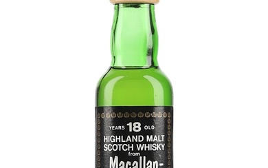 Macallan Glenlivet 18 Year Old Bottled 1970s - Cadenhead's 5cl
