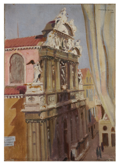 Maurice Denis (1870-1943) Santa Maria Zobenigo, Venise
