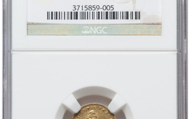 Mexico: , Republic gold 1/2 Escudo 1860 Go-PF MS62 NGC,...