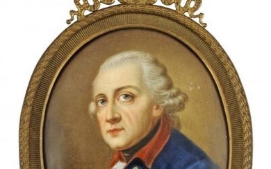 Miniaturporträt Friedrich des Großen
