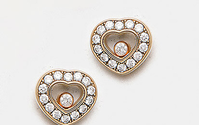 Pair of earrings by Chopard
