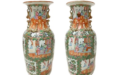 Pair of Chinese vases, 20th century