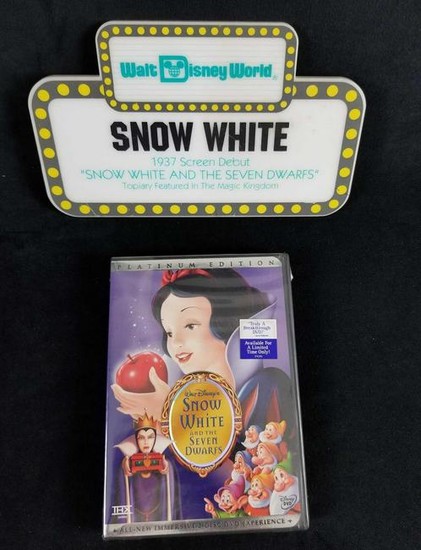 Platinum Edition Snow White Seven Dwarfs 2 Disc DVD Set