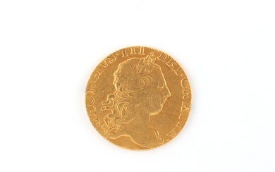 Property of a lady - gold coin - a 1773 George III gold guin...