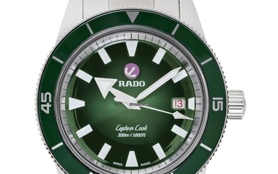 Rado HyperChrome Captain Cook R32105313 - Captain Cook Automatic Green Dial Men's Watch