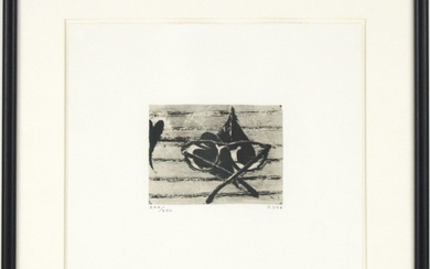Richard Diebenkorn, American 1922-1993, Untitled (From Harvey Gantt Portfolio),1990, Print