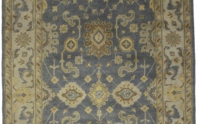 Room Size Floral Style Oushak Chobi 6X9 Muted Oriental Rug Handmade Decor Carpet