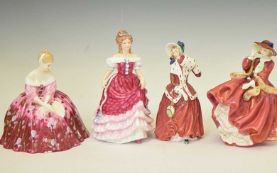 Royal Doulton - Four porcelain figures