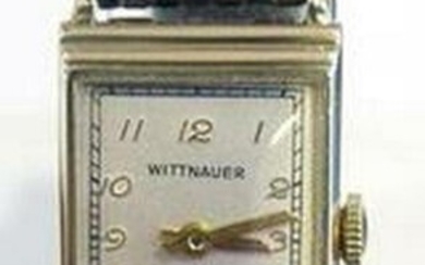 Solid 14k WITTNAUER Ladies Winding Watch 1940s* EXLNT