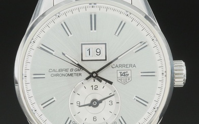 TAG Heuer Carrera GMT Big Date Calibre 8 41MM Automatic Wristwatch