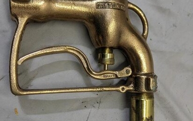 Vintage Brass Buckeye 1 Inch 782L Gas Pump Handle