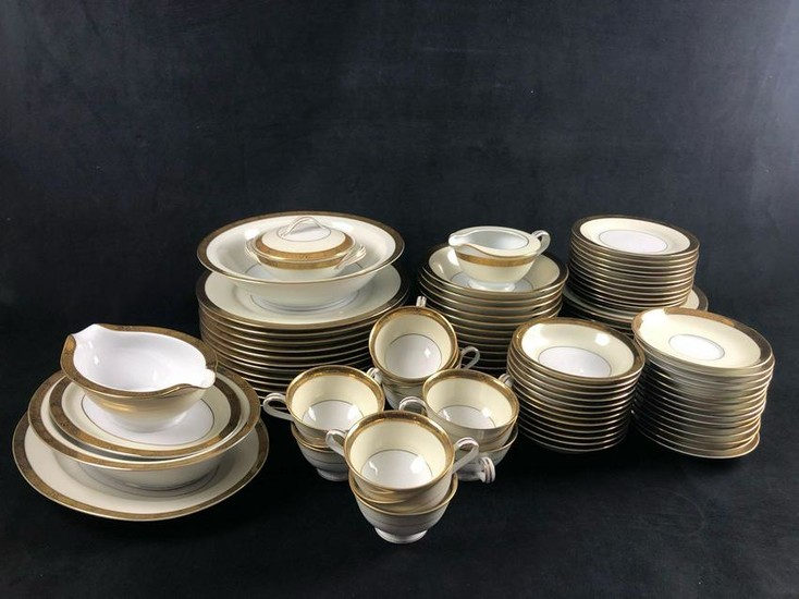 Vintage Noritake Goldkin 5675 Porcelain Dishes