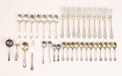 iGavel Auctions: Group of Sterling Silver Flatware ASH1