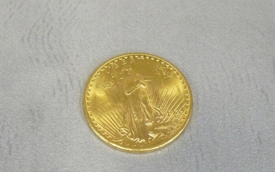 A 20 dollars gold coin Saint Gaudens 1924
