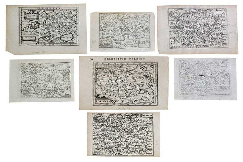 Miniature Maps.- Eastern Europe Degler (Johannes) & Montalegre (Joseph...