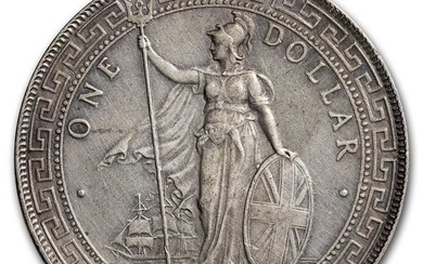 1899-B Great Britain Silver Trade Dollar AU